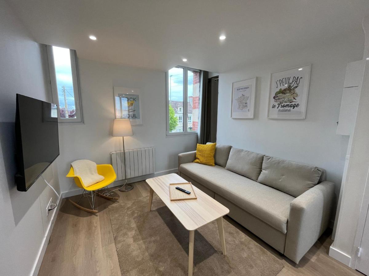Joli Appartement Chez Dam Caen Extérieur photo